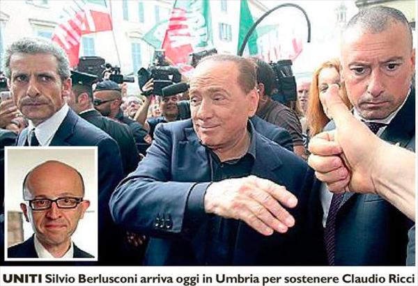 Berlusconi in Umbria per sostenere Ricci - La Nazione