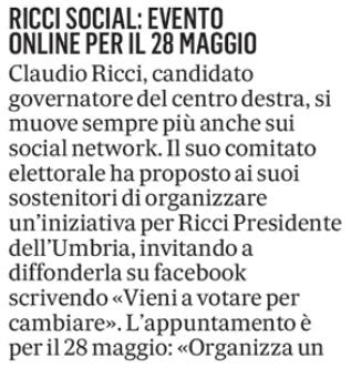 Da il Messaggero 